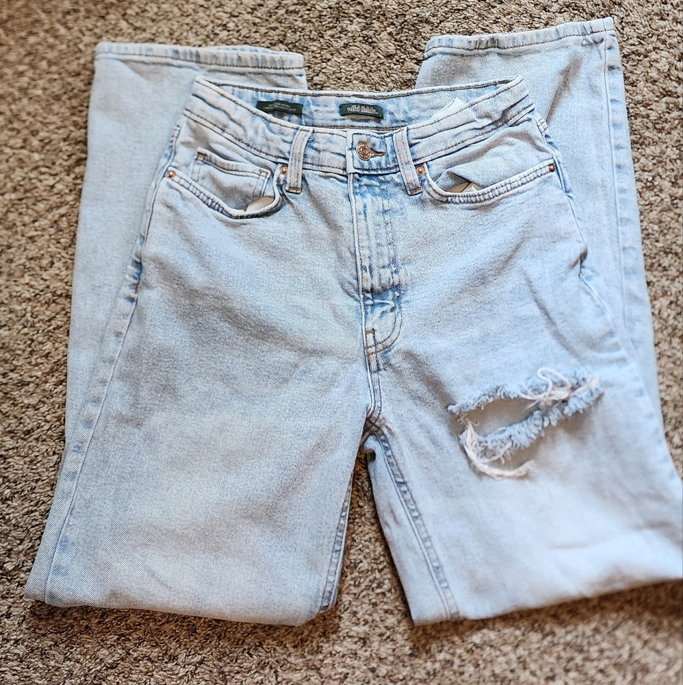 🩵 Sz 2 Wild Fable 90s Relaxed Straight Jeans